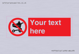 Custom prohibition no standing in trolley